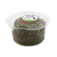Chèvre frais aux herbes et  baies rouges