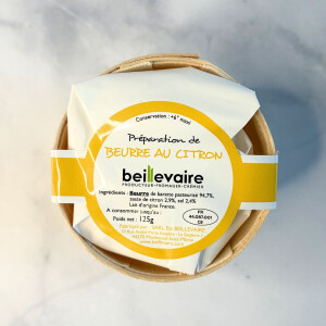 Butter "Bourriche Citron" - Fassbutter, 125 g