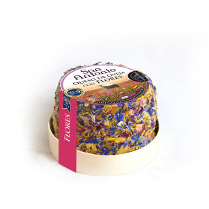 Spanischer Schafkäse mit Blüten 390 g Laib