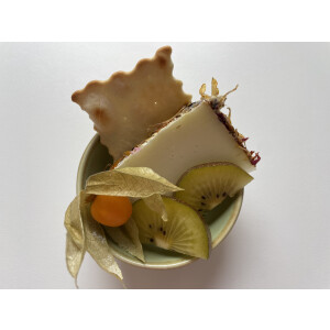 Spanischer Schafkäse mit Blüten 390 g Laib