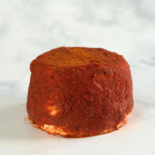 Chèvre frais aux  poivron fumé - Ziegenfrischkäse mit geräuchertem Paprika