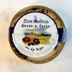 Spanischer Schafkäse mit schwarzem Knoblauch 190 g Laib